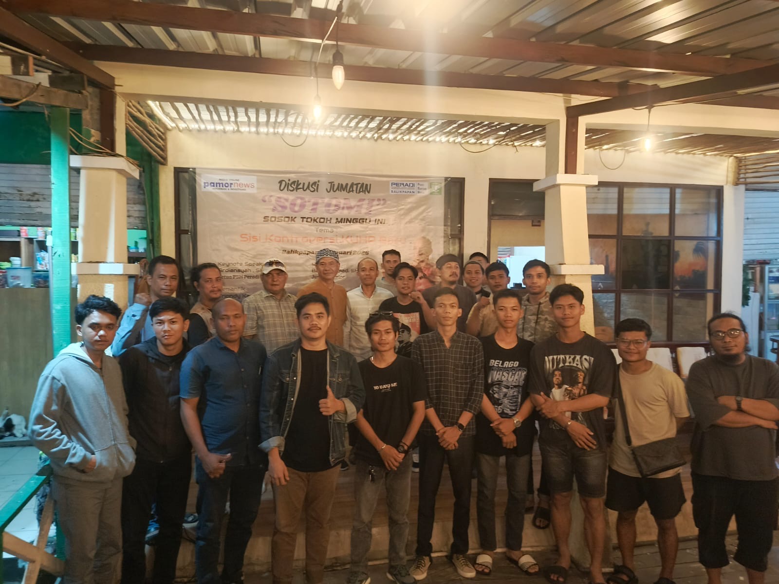 IPMIL Raya Balikpapan Hadir dalam Diskusi “SOTOMI” Pamor News, Soroti Ancaman KUHP Baru terhadap Kebebasan Sipil