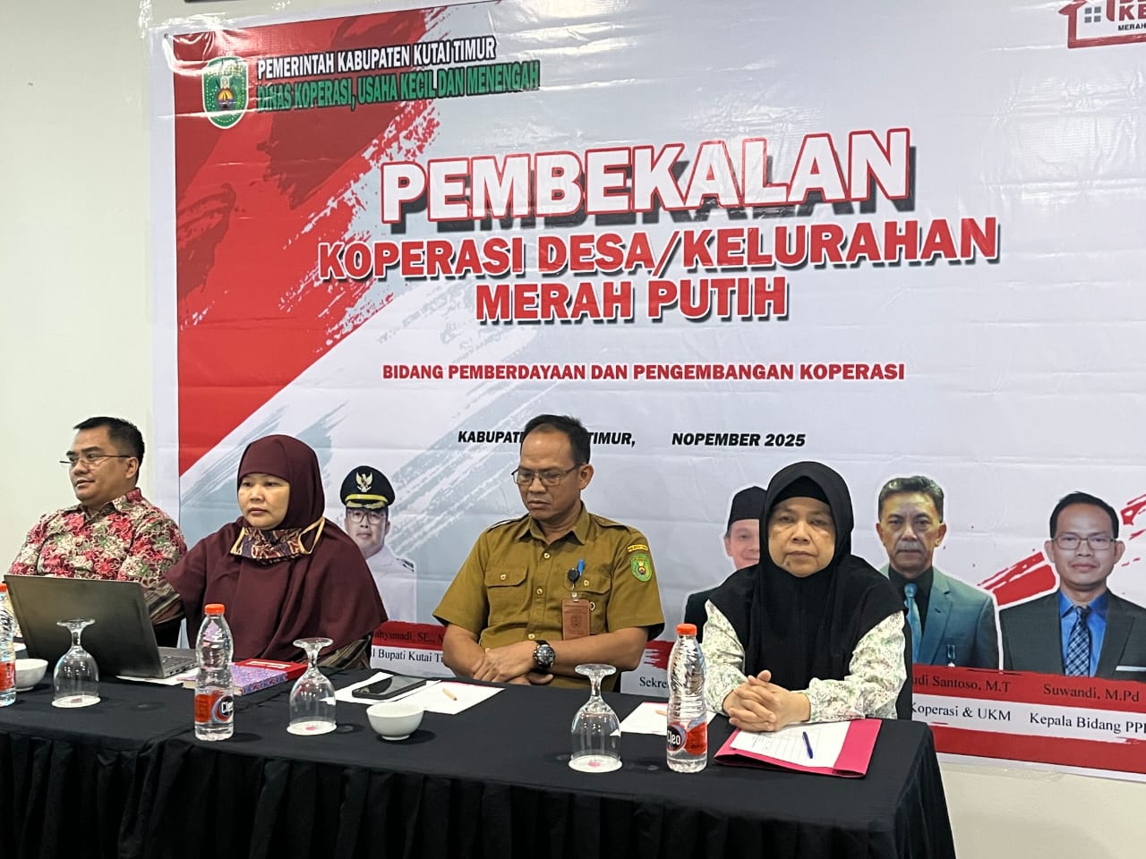 141 Koperasi Desa Merah Putih Terbentuk di Kutai Timur, Dorong Penguatan Ekonomi Desa