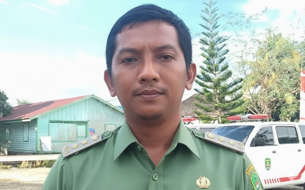 Cuaca Jadi Kendala, Pemerintah Kecamatan Muara Anacalong Tetap Upayakan Pengerjaan Jalan Penghubung