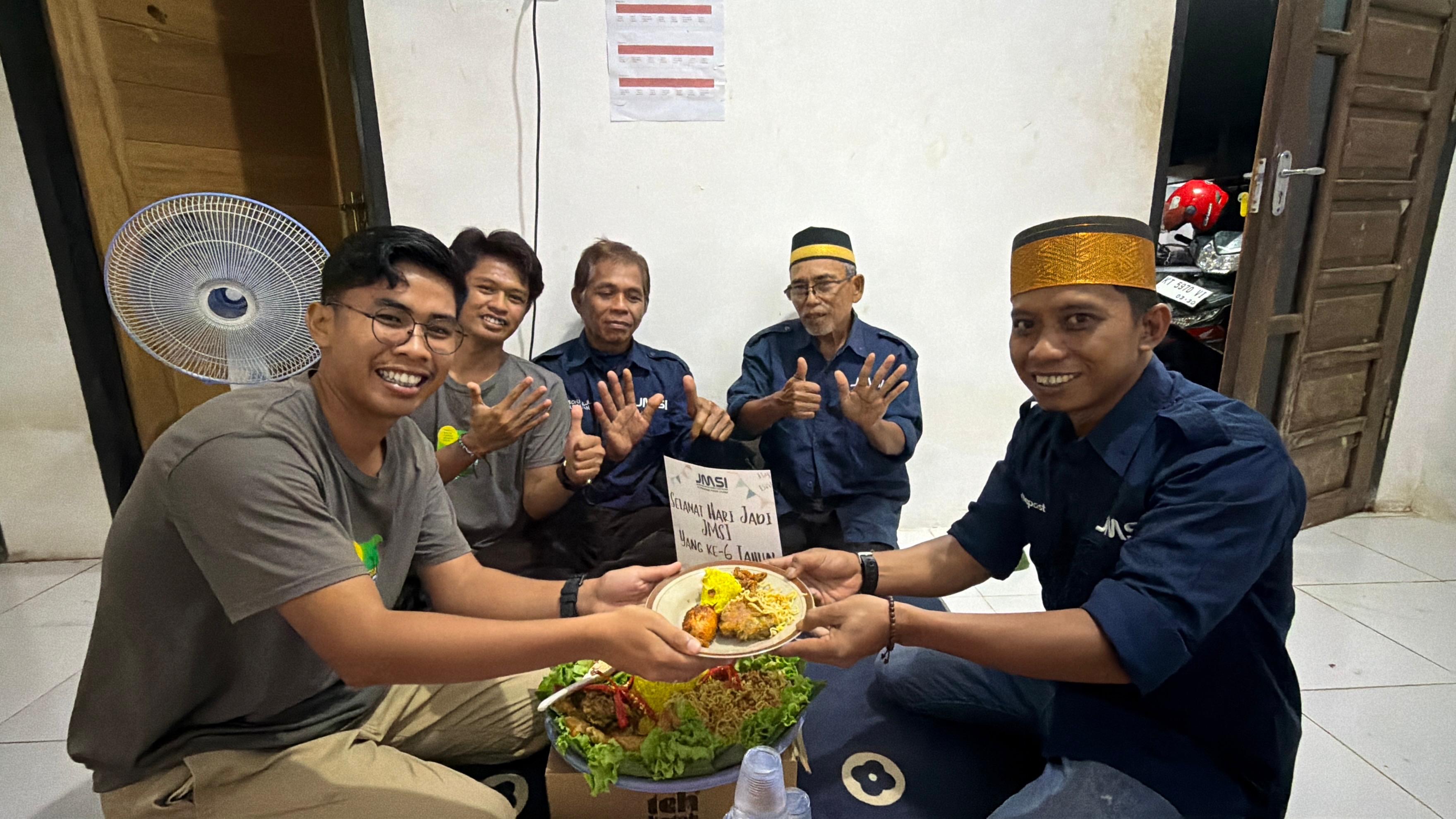 Rayakan Hari Jadi Ke-6 Tahun JMSI, JMSI PPU Laksanakan Syukuran dengan Pemotongan Tumpeng